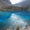 The Alaudin lakes lying at an altitude of about 2,700 m are considered as most beautiful lakes of Fan mountains.